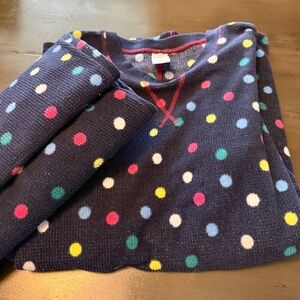 Colorful Polka Dot Women's Pajama Set